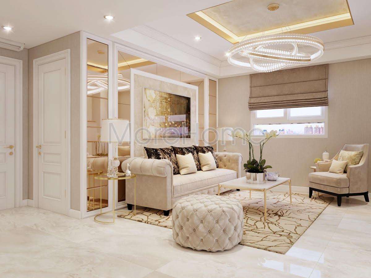  Đèn trang trí chung cư 1050 Bình Thạnh