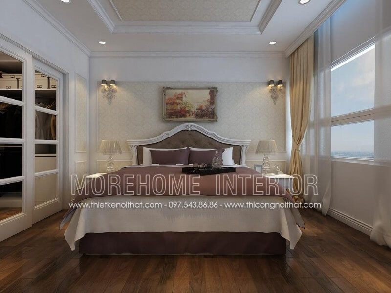 Tham khảo 21 mẫu bố trí giường ngủ khoa học làm mê đắm lòng người