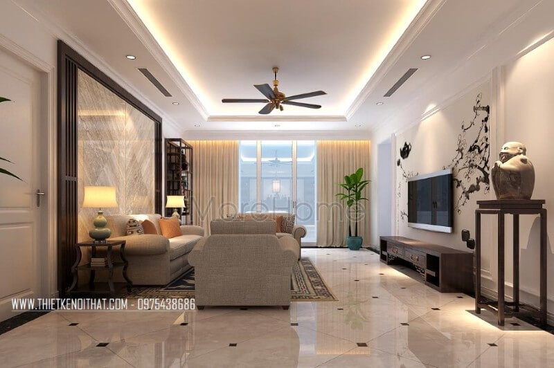 Lựa chọn 19 mẫu thiết kế nội thất chung cư có tiện nghi cho không gian sống 